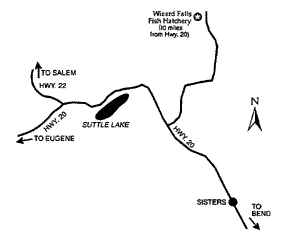 map to Fall River Hatchery