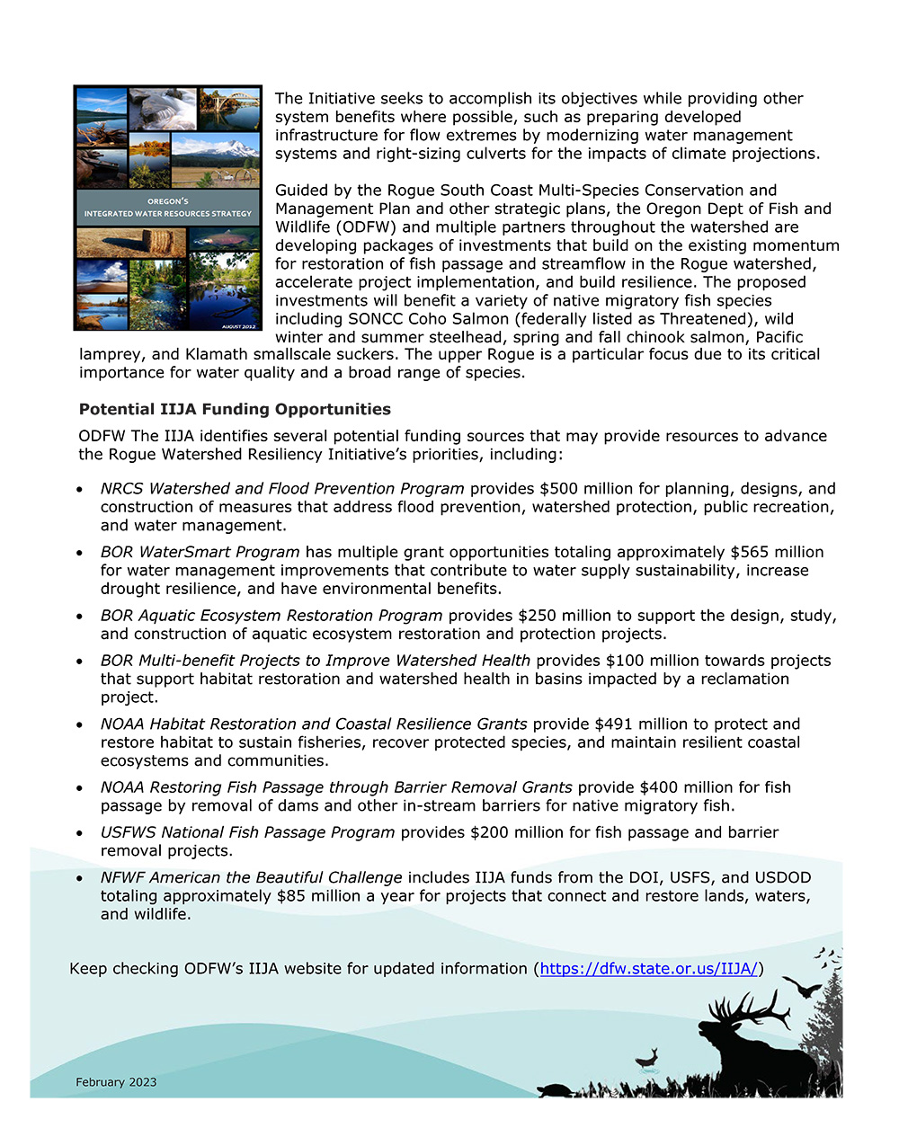 Rogue Watershed Resiliency Overview