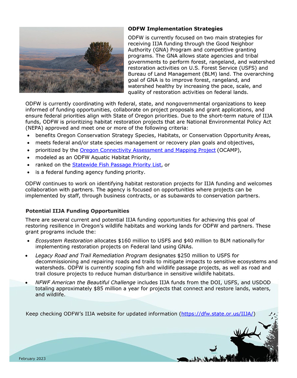 Wildlife Habitat Restoration Overview